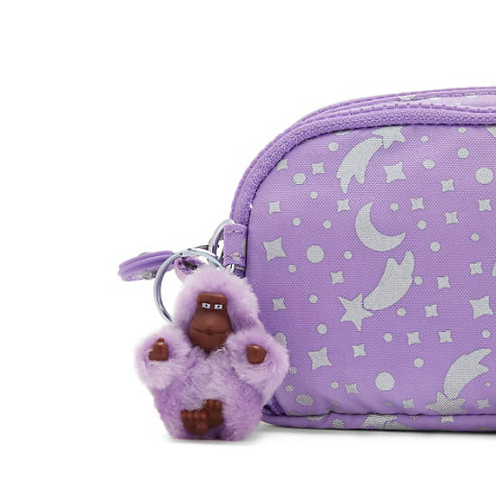 Kipling Gitroy Printed Pencil Case Vesker Lilla | NO 1305LI